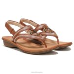 mujer Naturalizer marrón caramelo sintético sandalia soul soleada RTZ4T557