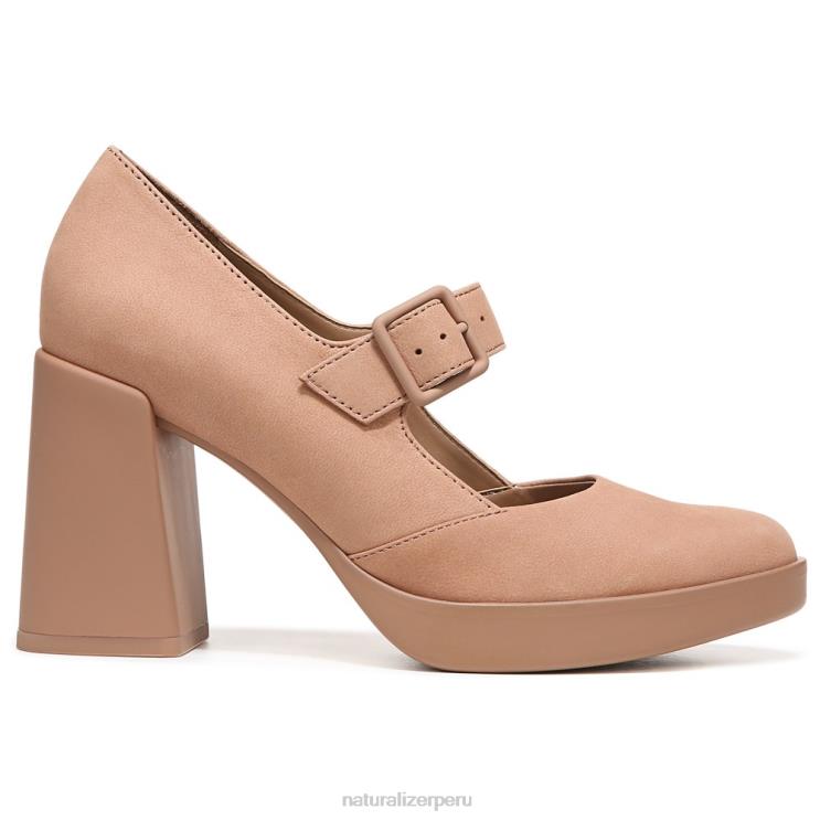 mujer Naturalizer masa de galletas de cuero bomba gen n chispa mary jane RTZ4T262 - Imagen 2