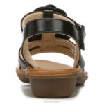 mujer Naturalizer negro hecho a mano sandalia soul sing 2 RTZ4T387 - Imagen 6