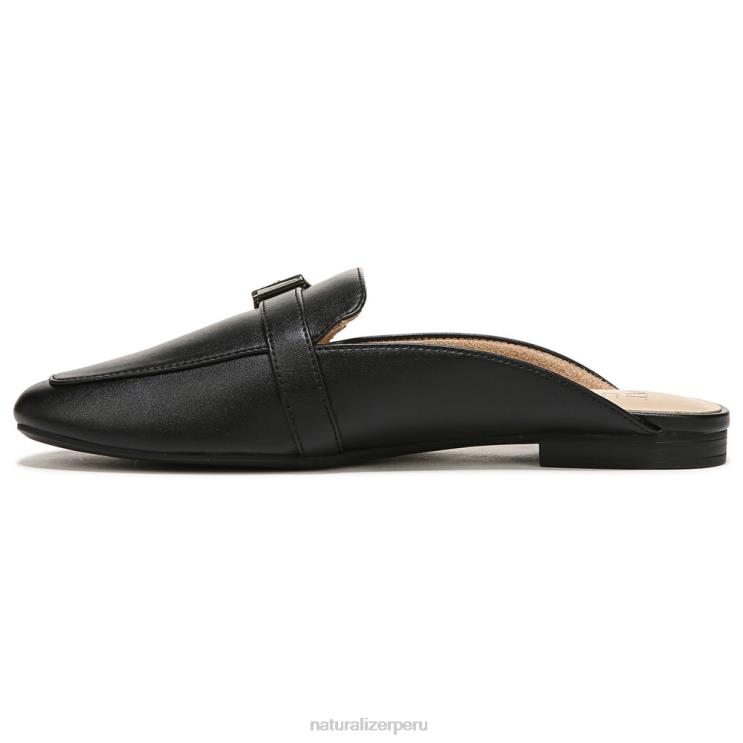 mujer Naturalizer negro liso hecho por el hombre kayden 3 mula RTZ4T542 - Imagen 3
