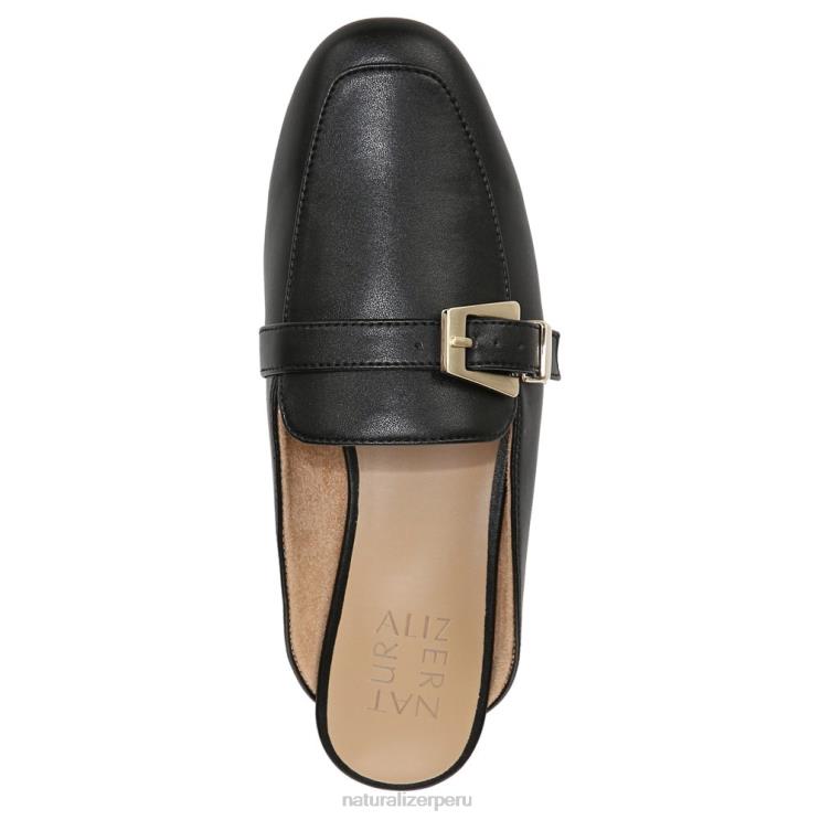 mujer Naturalizer negro liso hecho por el hombre kayden 3 mula RTZ4T542 - Imagen 4