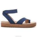 mujer Naturalizer nubuck sintético azul sandalia alma divina RTZ4T523 - Imagen 2