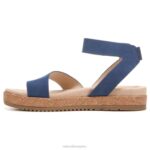 mujer Naturalizer nubuck sintético azul sandalia alma divina RTZ4T523 - Imagen 3
