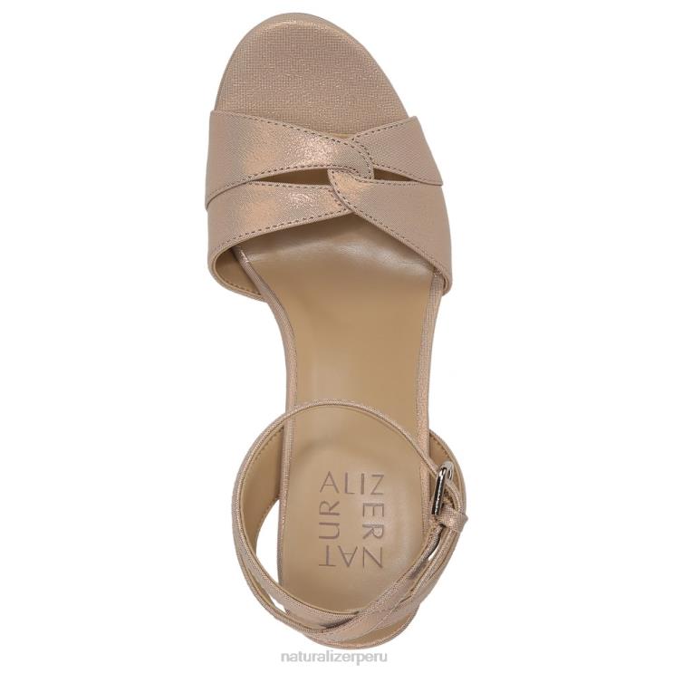 mujer Naturalizer pan de jengibre beige sintético sandalia de vestir nevena RTZ4T541 - Imagen 4