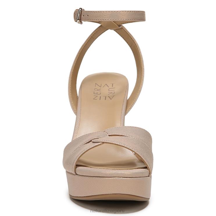 mujer Naturalizer pan de jengibre beige sintético sandalia de vestir nevena RTZ4T541 - Imagen 5