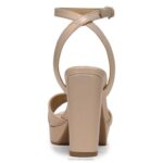 mujer Naturalizer pan de jengibre beige sintético sandalia de vestir nevena RTZ4T541 - Imagen 6