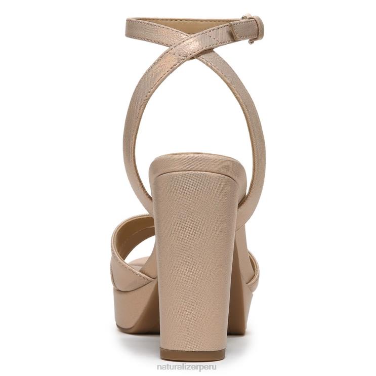 mujer Naturalizer pan de jengibre beige sintético sandalia de vestir nevena RTZ4T541 - Imagen 6