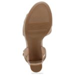 mujer Naturalizer pan de jengibre beige sintético sandalia de vestir nevena RTZ4T541 - Imagen 7