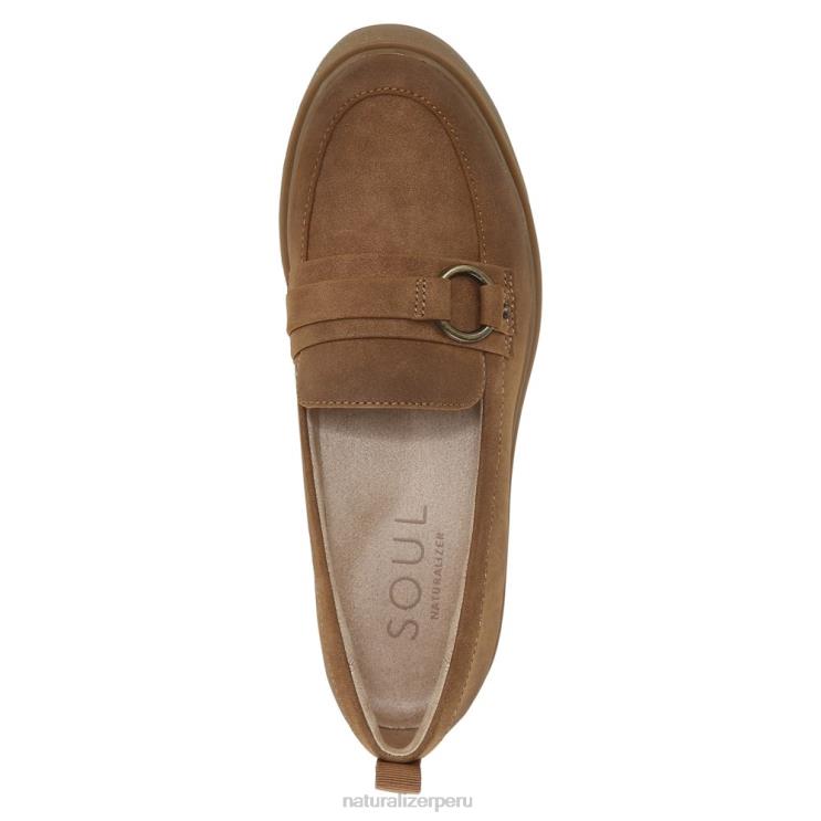 mujer Naturalizer pan de plátano tela marrón mocasines soul joyla RTZ4T552 - Imagen 4