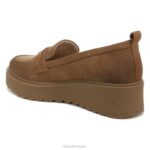 mujer Naturalizer pan de plátano tela marrón mocasines soul joyla RTZ4T552 - Imagen 8