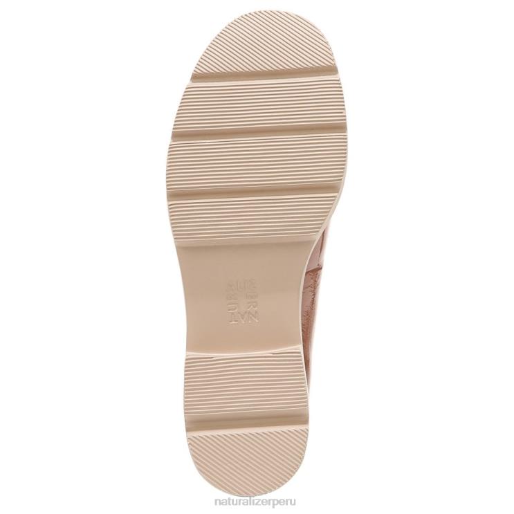 mujer Naturalizer patente de avellana mocasines con suela dentada Darry RTZ4T167 - Imagen 7