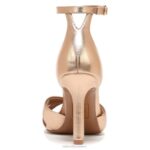 mujer Naturalizer piel de champán suave sandalia de vestir lizbeth RTZ4T219 - Imagen 6