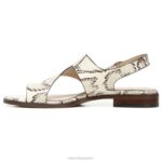 mujer Naturalizer piel de cobra marfil 27 editar sandalia eris RTZ4T611 - Imagen 3