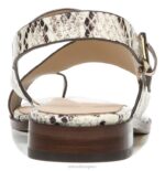 mujer Naturalizer piel de cobra marfil 27 editar sandalia eris RTZ4T611 - Imagen 6