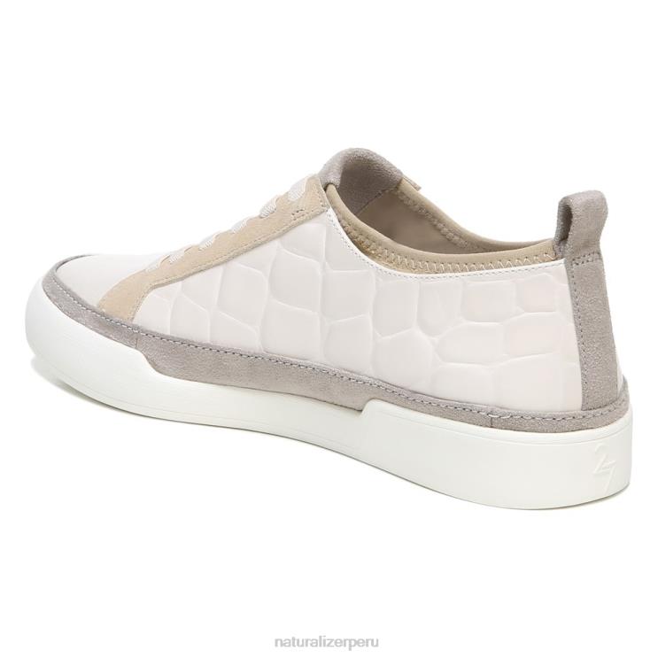 mujer Naturalizer piel de cocodrilo perla satinada 27 editar zapatilla valarie RTZ4T276 - Imagen 9
