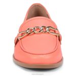 mujer Naturalizer piel de melocotón coral mocasín aserrador RTZ4T404 - Imagen 5