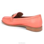 mujer Naturalizer piel de melocotón coral mocasín aserrador RTZ4T404 - Imagen 8
