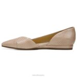mujer Naturalizer piel de serpiente malva vintage kristin plana RTZ4T267 - Imagen 3