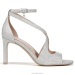mujer Naturalizer plata sandalia de vestir amor 2 RTZ4T321 - Imagen 2