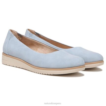mujer Naturalizer polvo azul sintético alma idea bailarina plana RTZ4T365