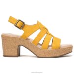 mujer Naturalizer sintético amarillo sandalia alma aki RTZ4T560 - Imagen 2