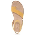 mujer Naturalizer sintético amarillo sandalia alma divina RTZ4T525 - Imagen 4
