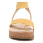 mujer Naturalizer sintético amarillo sandalia alma divina RTZ4T525 - Imagen 5