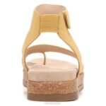 mujer Naturalizer sintético amarillo sandalia alma divina RTZ4T525 - Imagen 6
