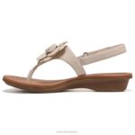mujer Naturalizer sintético beige porcelana alma cantar 2 tanga RTZ4T576 - Imagen 3