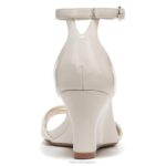mujer Naturalizer sintético beis sandalia cuña vera RTZ4T126 - Imagen 6