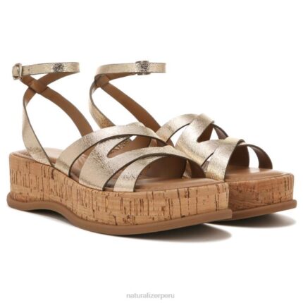 mujer Naturalizer sintético bronce claro sandalia riley RTZ4T618