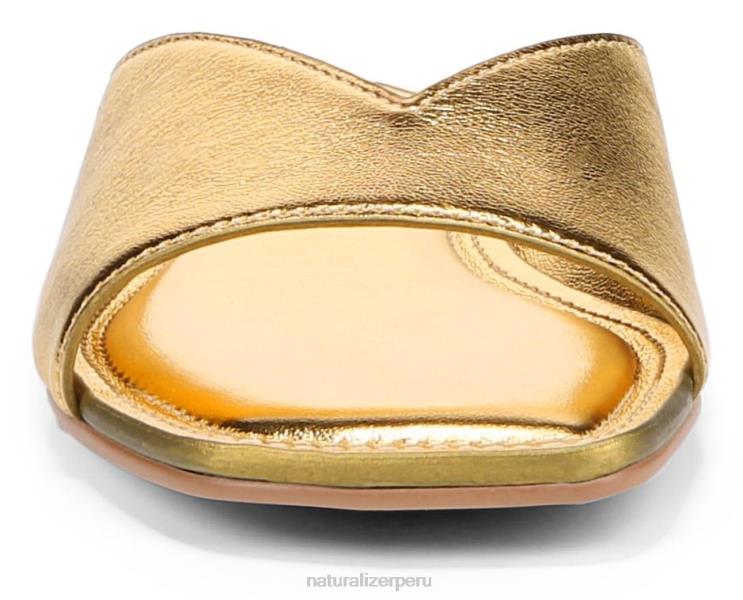 mujer Naturalizer sintético dorado profundo sandalia 27 edit zelda RTZ4T690 - Imagen 5