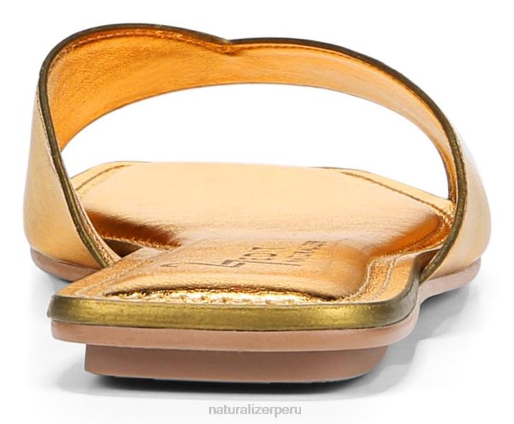 mujer Naturalizer sintético dorado profundo sandalia 27 edit zelda RTZ4T690 - Imagen 6