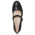 mujer Naturalizer sintético liso negro alma ramona merceditas planas RTZ4T347 - Imagen 4