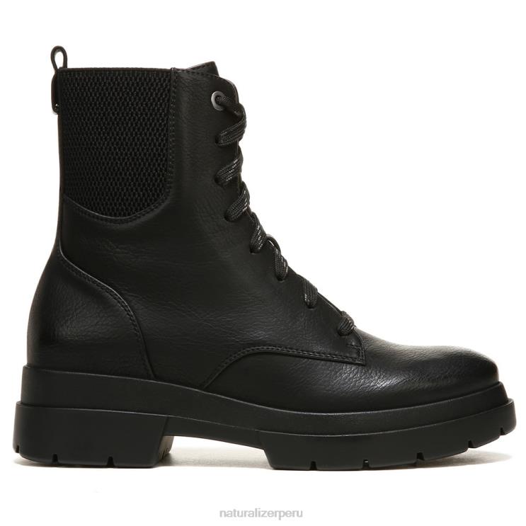 mujer Naturalizer sintético liso negro bota de combate soul ozzy RTZ4T693 - Imagen 2