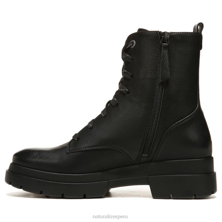mujer Naturalizer sintético liso negro bota de combate soul ozzy RTZ4T693 - Imagen 3