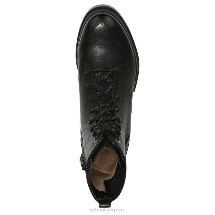 mujer Naturalizer sintético liso negro bota de combate soul ozzy RTZ4T693 - Imagen 4