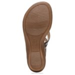 mujer Naturalizer sintético liso negro sandalia soul soleada RTZ4T555 - Imagen 7