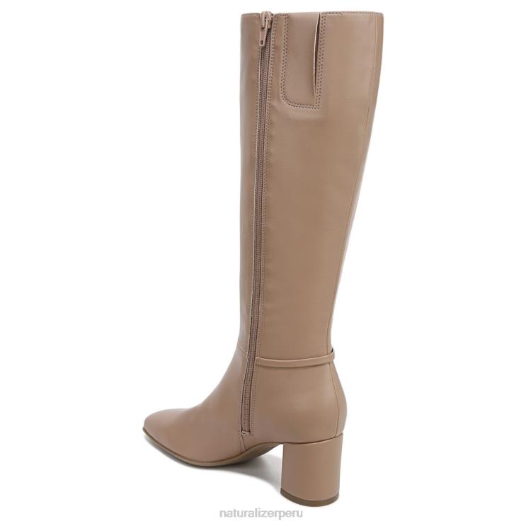 mujer Naturalizer sintético liso topo botas waylon hasta la rodilla RTZ4T593 - Imagen 8