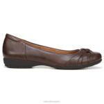mujer Naturalizer sintético marrón alma regalo plana RTZ4T392 - Imagen 2