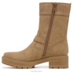 mujer Naturalizer sintético marrón avena oscuro bota soul newport RTZ4T687 - Imagen 3