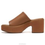 mujer Naturalizer sintético marrón sandalias Cassie RTZ4T622 - Imagen 3