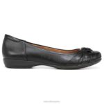 mujer Naturalizer sintético negro alma regalo plana RTZ4T390 - Imagen 2