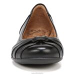 mujer Naturalizer sintético negro alma regalo plana RTZ4T390 - Imagen 5