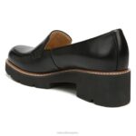 mujer Naturalizer sintético negro mocasín de cabaret RTZ4T393 - Imagen 8