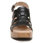 mujer Naturalizer sintético negro sandalia alma aki RTZ4T559 - Imagen 5
