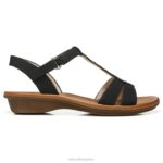 mujer Naturalizer sintético negro sandalia alma verano RTZ4T526 - Imagen 2