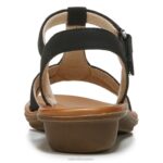 mujer Naturalizer sintético negro sandalia alma verano RTZ4T526 - Imagen 6