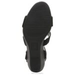 mujer Naturalizer sintético negro sandalia con cuña gen n ignite RTZ4T149 - Imagen 7