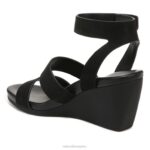 mujer Naturalizer sintético negro sandalia con cuña gen n ignite RTZ4T149 - Imagen 8